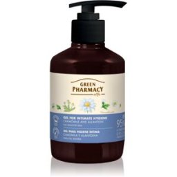 Green Pharmacy Chamomile Gel for Intimate Hygiene gel de toilette intime pour peaux sensibles 370 ml
