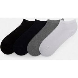 Pull&Bear Lot 4 Paires De Chaussettes Basses Basiques Divers M(39-42) male