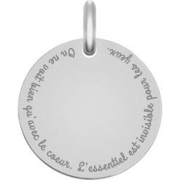 Maison de la Médaille "Médaille citation ""Le Petit Prince"" - Argent massif