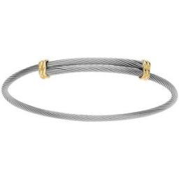 Mon Premier Bijou Jonc bébé - Or jaune 18ct et acier