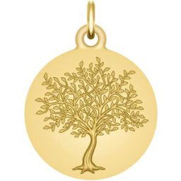 Maison de la Médaille Médaille Arbre de vie Princier - Or jaune 18ct