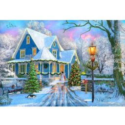 Bluebird Puzzle Christmas at Home