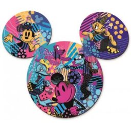 Trefl Wood Craft Puzzle en Bois Premium Line - L'Emblématique Mickey Mouse - Disney Mickey Mouse Et Ses Amis