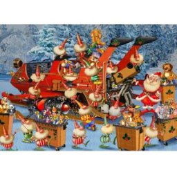 Bluebird Puzzle Ready for Christmas Delivery Season