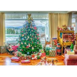Bluebird Puzzle Christmas at Home - Interior