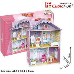Cubic Fun Puzzle 3D - Pianist's Home (Difficulté: 4/6)