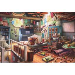 Trefl Wood Craft Puzzle en Bois Premium Line - Trésors Dans Le Grenier