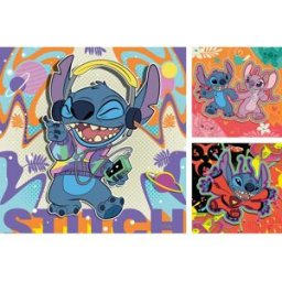 Ravensburger 3 Puzzles - Play Disney Stitch