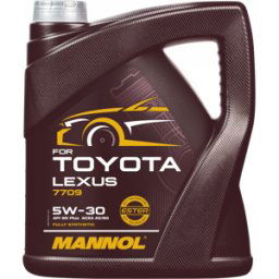 MANNOL - Huile moteur synthétique 5W30 API SN Plus pour TOYOTA LEXUS - Bidon de 4 litres - MN7709-4