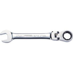 KS TOOLS - Clés mixtes à cliquet à tête inclinable 180 degrés à verrouillage GEAR Plus 9mm - 503.4809