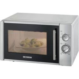Severin MW 7772 Micro-ondes argent 900 W fonction minuteur