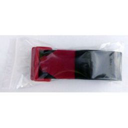Bande auto-agrippante TRU COMPONENTS 690-330-Bag 1586393 avec boucle partie velours et partie agrippante (L x l) 600 mm x 38 mm noir, rouge 2 pc(s)