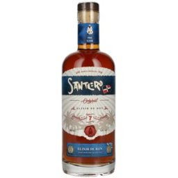 SANTERO 7 Years Old Elixir De Ron Spirit Drink 34% Vol. 0,7l