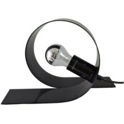 Lampe vintage "looping" Massive années 90 noir 32x16x20