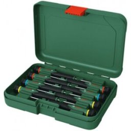 Bosch Set de 8 tournevis de précision 1600A02Z9M