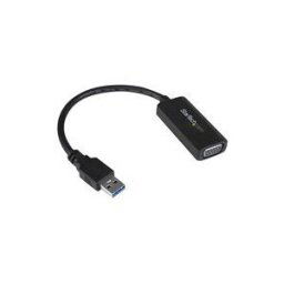 StarTech.com Adaptateur video USB 3.0 vers VGA - Carte graphique externe avec installation du pilote integree - M/F - 1920x1200 - adaptateur USB / VGA - USB type A pour HD-15 (VGA) - 19.5 m