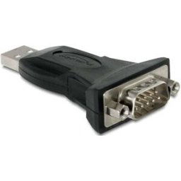 Delock USB 2.0 Adaptateur [1x USB 2.0 type A mâle - 1x série (9 pôles)] 61460