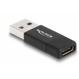 Delock USB 2.0 Adaptateur [1x USB 3.1 mâle A - 1x USB 3.2 femelle type C] 60001