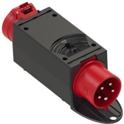 Adaptateur CEE 32 A, 16 A 5 pôles PCE 9436432 400 V rouge, noir 1 pc(s)