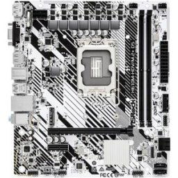 ASRock H610M-HDV/M.2+ D5 Carte mère Socket (PC) Intel® 1700 Facteur de forme (détails) Micro-ATX Chipset de la carte mère Intel® H610