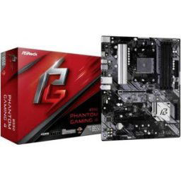 ASRock B550 Phantom Gaming 4 Carte mère Socket (PC) AMD AM4 Facteur de forme (détails) ATX Chipset de la carte mère AMD® B550