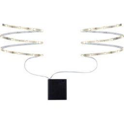 Paulmann 70701 Ruban LED (Set complet) avec compartiment pour batterie 6 V 800 mm blanc chaud 1 pc(s)