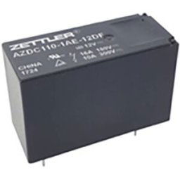 Zettler Electronics AZDC110-1AE-24DF Relais pour circuits imprimés 24 V/DC 16 A 1 NO (T) 1 pc(s)