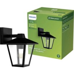 Philips LED Kinno 929004141201 Applique extérieure E27 noir