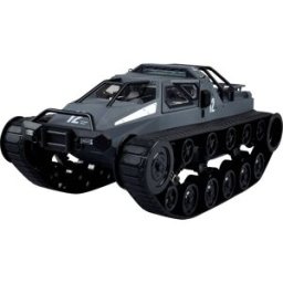 Amewi gris, bleu 1:12 Auto RC électrique Véhicule à chenilles prêt à fonctionner (RtR) 2,4 GHz avec accu et chargeur