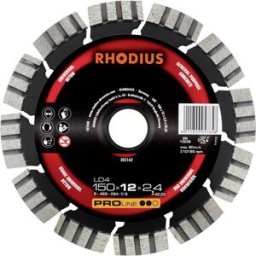 Rhodius 303162 Disque à tronçonner diamanté 150 mm 1 pc(s) Pierre naturelle