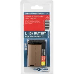 Ansmann ANSMANN Kamera-Akku A-Can LPE6 NH Batterie pour appareil photo Remplace laccu dorigine LP-E6 7.4 V 2250 mAh