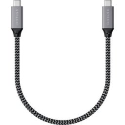 Satechi Câble USB-C USB4™ USB-C® mâle 0.25 m gris ST-U4C25M