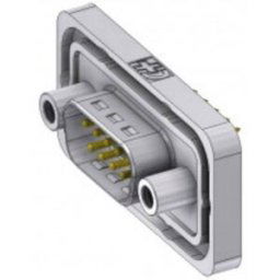Deltron Connectors DTSWM09PY/2M95UN SUB-D mâle 180 ° Nombre de pôles: 9 à souder, Pin 1 pc(s)