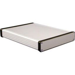 Boîtier profilé Hammond Electronics 1455N2201 aluminium aluminium 220 x 103 x 53 1 pc(s)