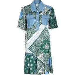 Robe courte Liu Jo UA5271 Bleu IT 40,IT 42,IT 44,IT 46 femmes