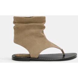 Pull&Bear Sandales Montantes Cuir Sable 41 female