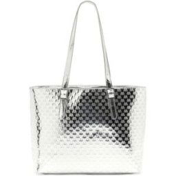 Sac Bandouliere Misako Misri grand sac shopper avec pochette pour Argenté