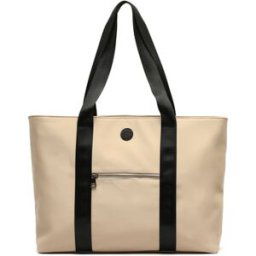 Sac Bandouliere Misako Austeru grand sac shopping en nylon Beige