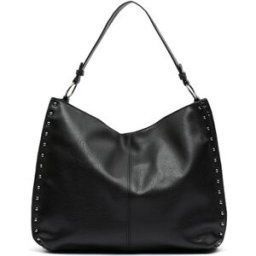 Sac Bandouliere Misako Prido grand sac hobo avec détails métalliques Noir