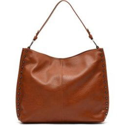 Sac Bandouliere Misako Prido grand sac hobo avec détails métalliques Marron