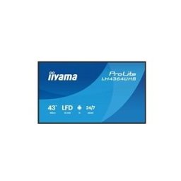 IIYAMA ProLite LH4364UHS-B1AG 43 Classe (42.5 visualisable) ecran LCD retro-eclaire par LED - 4K - pour signalisation numerique