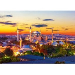 Enjoy Puzzle Hagia Sophia at Sunset, Istanbul