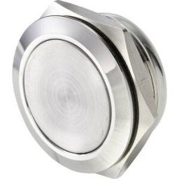 TRU COMPONENTS TC-9563740 Bouton-poussoir 12 V 0.005 A 1 x Off/(On) élément de contact (Ø x H) 21.7 mm x 14.5 mm IP65 1 pc(s) Bulk