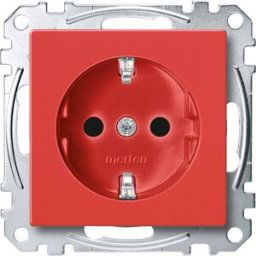 Merten Prise de courant System M rouge MEG2300-0306 1 pc(s)