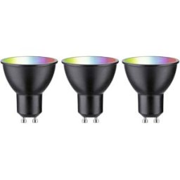 29153 Paulmann Home Ampoule à LED GU10 CEE: F (A - G) 4.8 W RVBB noir (mat)