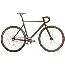 Vélo Fixie Santafixie Raval Matte Black 30 mm