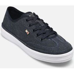 WASHED CANVAS VULC S par Tommy Hilfiger Bleu 37 Femme