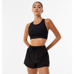 Usa Pro Core Racer Back Sports Bra Ladies Noir 8 (36) Female