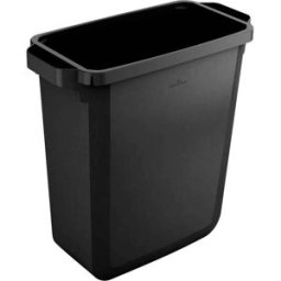 Durable DURABIN ECO 1800503221 Poubelle 60 l plastique (L x l x H) 590.00 x 590 x 600 mm noir 1 pc(s)