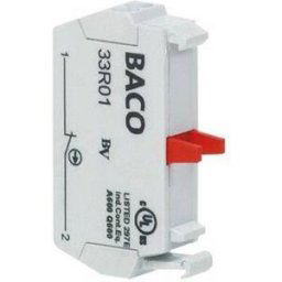 BACO 33R10 Élément de contact 1 NO (T) à rappel 600 V 1 pc(s)